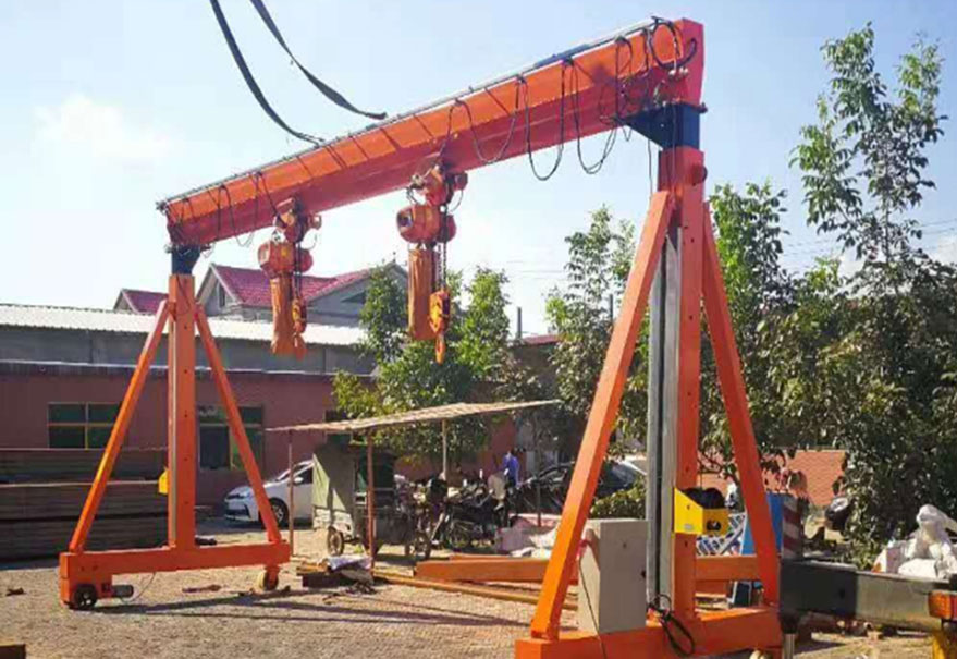 mobile gantry crane by zhonggong